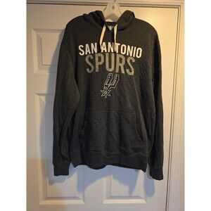 NWOT Official Nba San Antonio Spurs Team Logo Hoodie Pullover M Medium